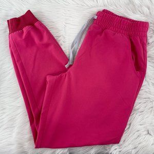 Figs Pink Technical Collection Jogger Pants L/T